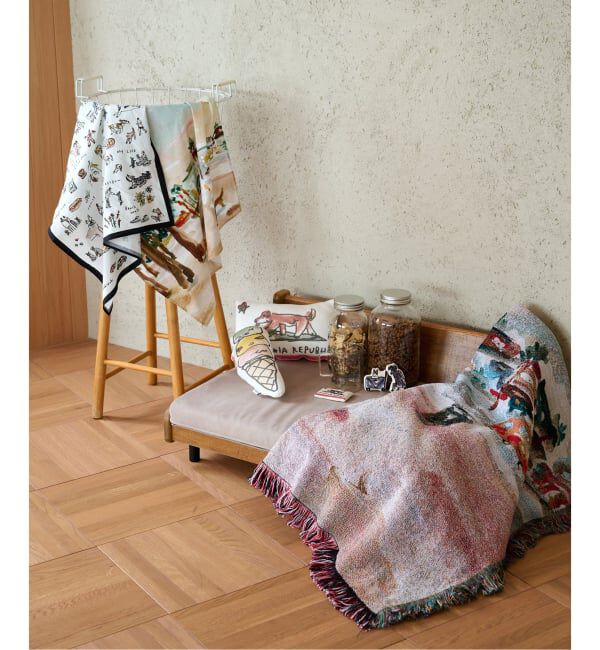 journal standard Furniture「【ヒラノトシユキ】JSF別注 JQ THROW　スローケット」|ブランケット|