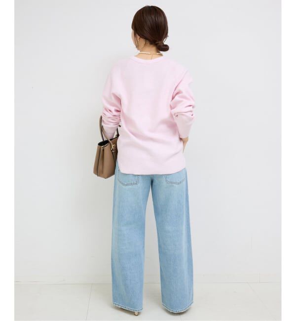 SLOBE IENA「《WEB限定カラー有り/追加》Wフェイスジャージヘンリープルオーバー」|Tシャツ・カットソー|