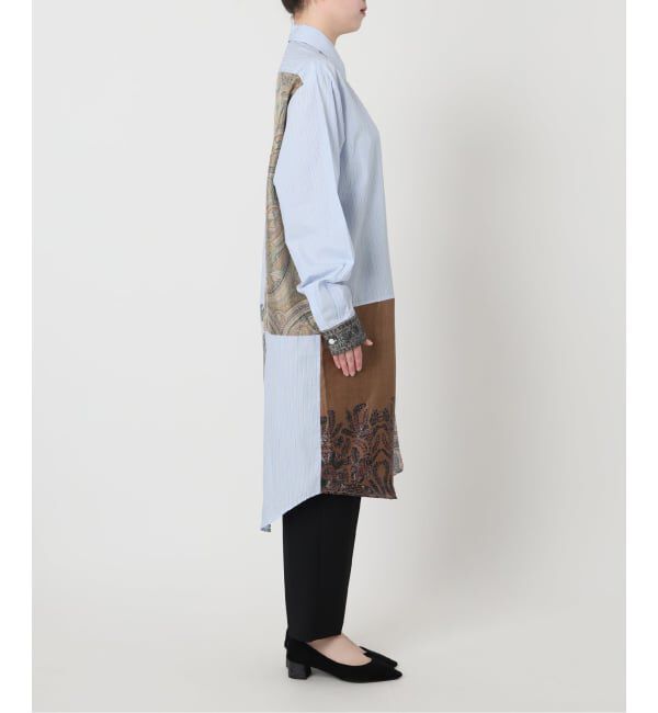 VERMEIL par iena「PIERRE LOUIS MASCIA ピエール ルイマーシャ Long Sleeve シャツ CML12698」|シャツ・ブラウス|
