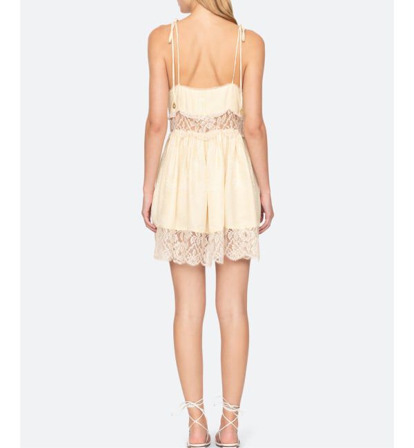 IENA LA BOUCLE「SEA NEW YORK シー ニューヨーク SOLID MINI DRESS SS26-018」|ワンピース|