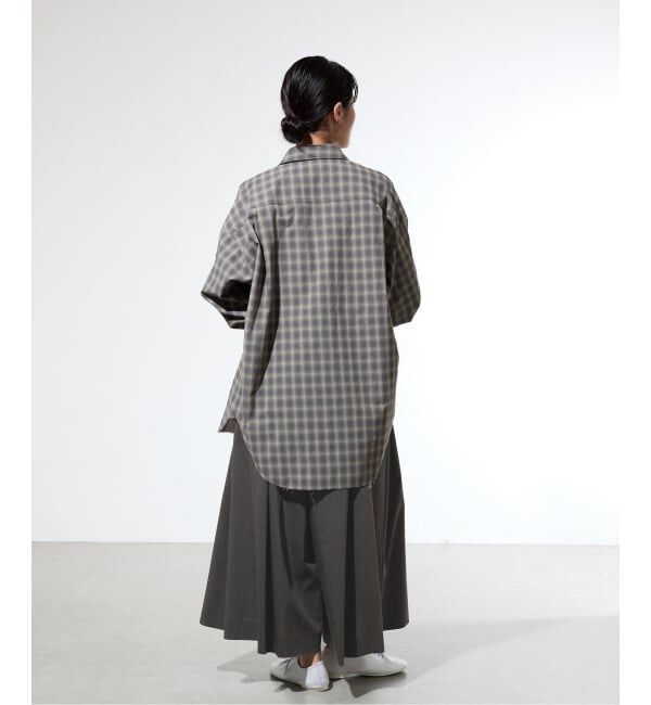 IENA「《一部店舗限定》ウォッシャブルタックキュロットパンツ」|その他|