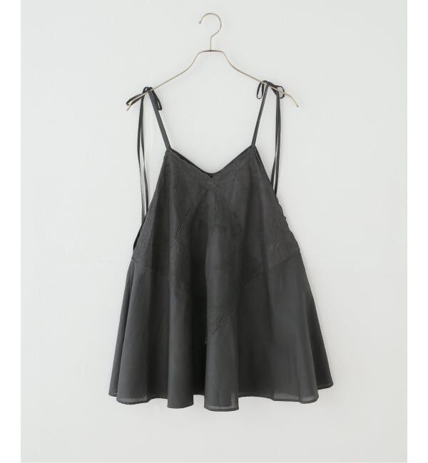 IENA「Heriter/エリテ handkerchief camisole キャミソール H0-00-3082」|シャツ・ブラウス|グレー