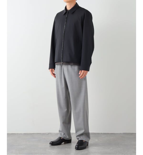 EDIFICE「LEATHER-TRIMMED シャツ ジャケット」|その他|