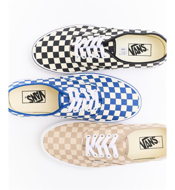 417 EDIFICE「VANS / ヴァンズ Authentic オーセンティック」|スニーカー|