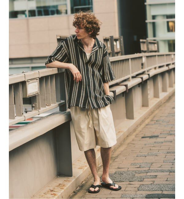 417 EDIFICE「HUNAR&times;417 クロシェシャツ」|シャツ・ブラウス|