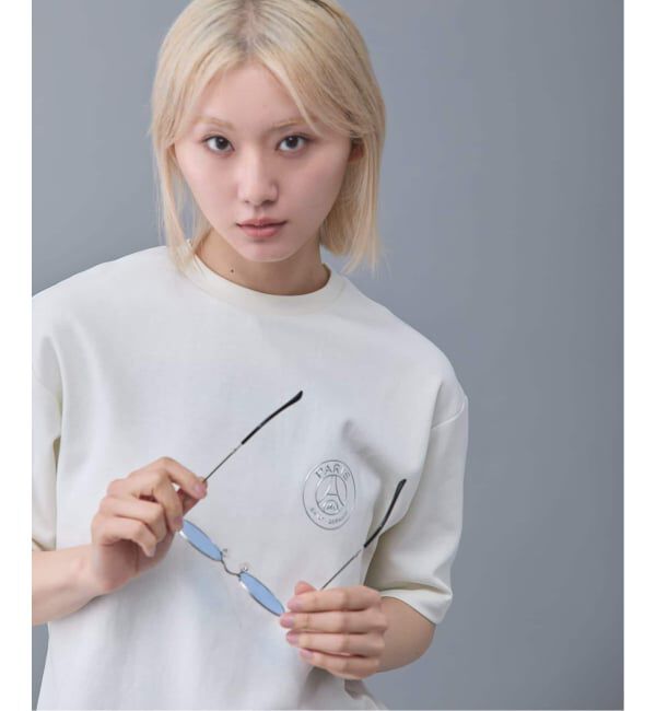Paris Saint-Germain「【Paris Saint-Germain / パリ・サン＝ジェルマン】 JP METALIC LOGO T-SH」|Tシャツ・カットソー|