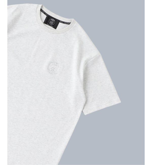Paris Saint-Germain「【Paris Saint-Germain / パリ・サン＝ジェルマン】 JP METALIC LOGO T-SH」|Tシャツ・カットソー|グレーB