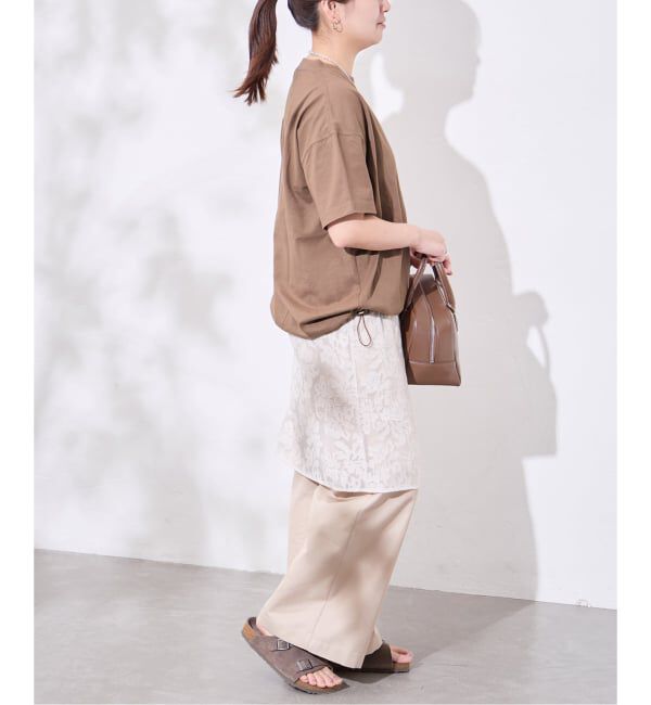 JOURNAL STANDARD「《追加7》シャーリングＴシャツ」|Tシャツ・カットソー|