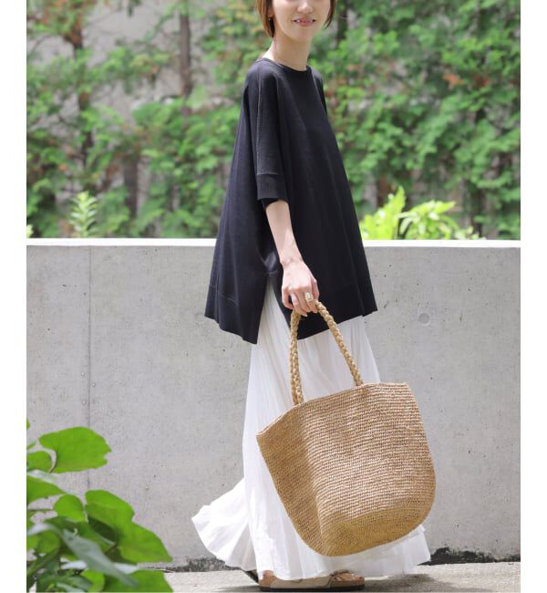 JOURNAL STANDARD relume「《追加6 / 新色》接触冷感 / ウォッシャブルクールポンチョプルオーバー」|ニット・セーター|