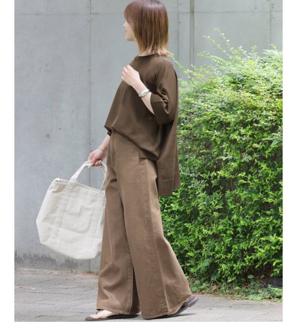 JOURNAL STANDARD relume「《追加6 / 新色》接触冷感 / ウォッシャブルクールポンチョプルオーバー」|ニット・セーター|
