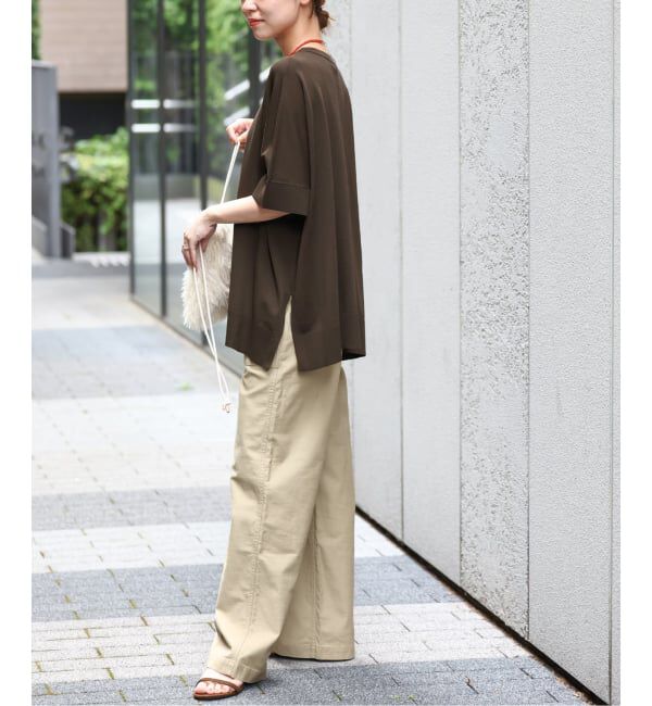 JOURNAL STANDARD relume「《追加6 / 新色》接触冷感 / ウォッシャブルクールポンチョプルオーバー」|ニット・セーター|