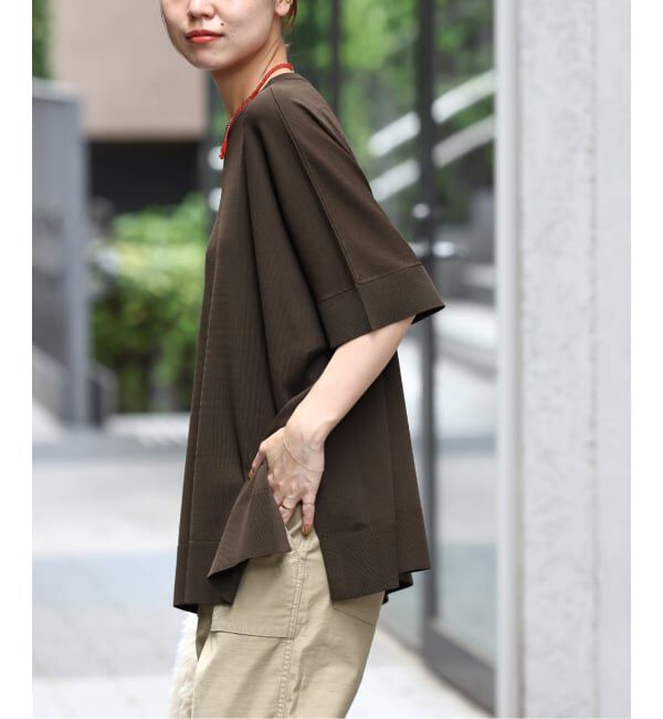 JOURNAL STANDARD relume「《追加6 / 新色》接触冷感 / ウォッシャブルクールポンチョプルオーバー」|ニット・セーター|