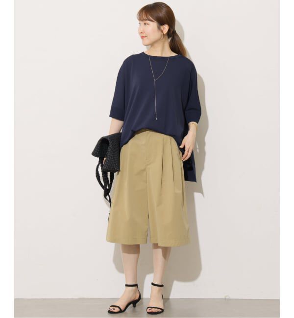 JOURNAL STANDARD relume「《追加6 / 新色》接触冷感 / ウォッシャブルクールポンチョプルオーバー」|ニット・セーター|