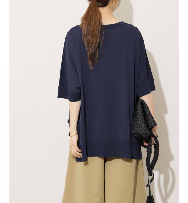 JOURNAL STANDARD relume「《追加6 / 新色》接触冷感 / ウォッシャブルクールポンチョプルオーバー」|ニット・セーター|