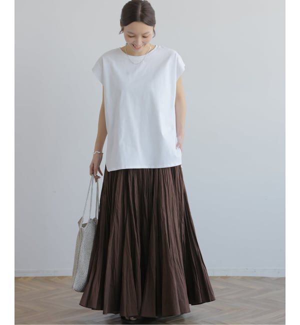 JOURNAL STANDARD relume「オーガニックコットン汗染み防止タックプルオーバー」|Tシャツ・カットソー|
