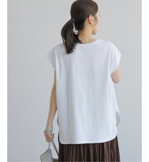 JOURNAL STANDARD relume「オーガニックコットン汗染み防止タックプルオーバー」|Tシャツ・カットソー|