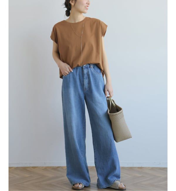 JOURNAL STANDARD relume「オーガニックコットン汗染み防止タックプルオーバー」|Tシャツ・カットソー|