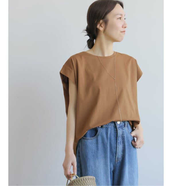 JOURNAL STANDARD relume「オーガニックコットン汗染み防止タックプルオーバー」|Tシャツ・カットソー|