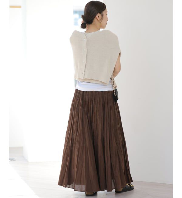 JOURNAL STANDARD relume「《追加》コットンボイルクリンクルマーメイドスカート」|スカート|