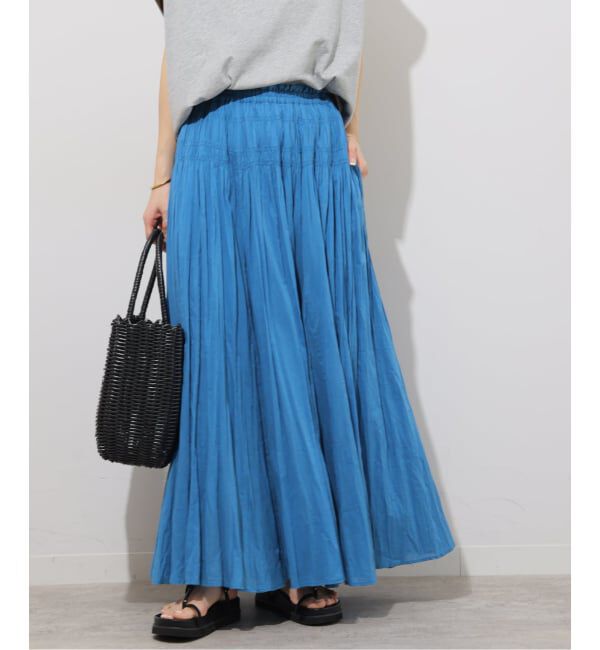 JOURNAL STANDARD relume「《追加》コットンボイルクリンクルマーメイドスカート」|スカート|