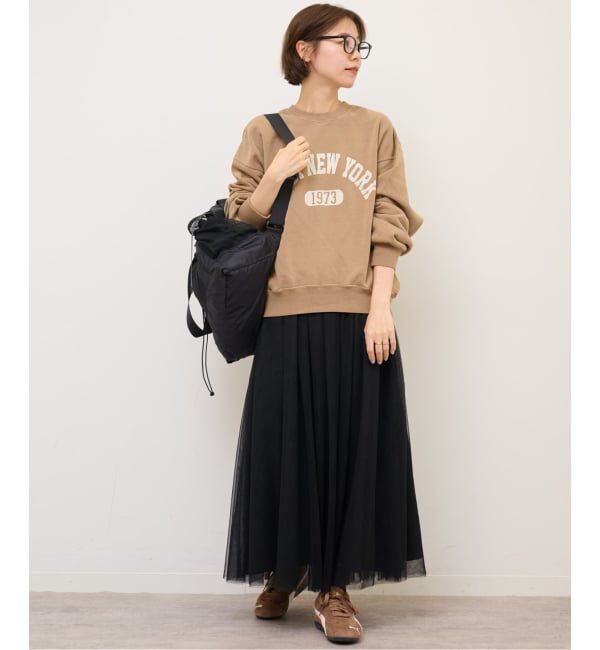 JOURNAL STANDARD relume「《WEB限定追加予約》ウォッシャブルチュールイージースカート」|スカート|