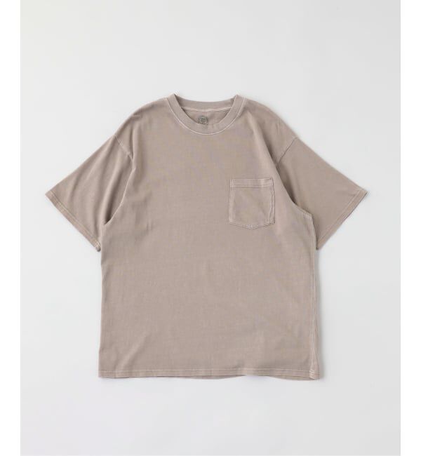 JOURNAL STANDARD relume「ヴァリアス ガーメントダイ ポケットTシャツ」|Tシャツ・カットソー|ベージュ