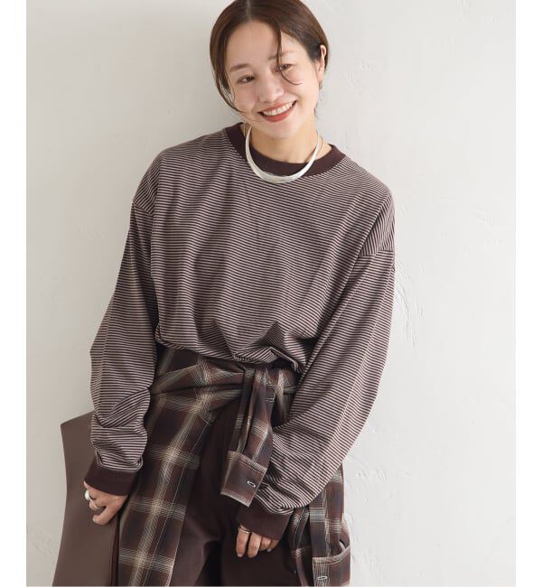 JOURNAL STANDARD「【oaedit】 ボーダープルオーバー」|Tシャツ・カットソー|