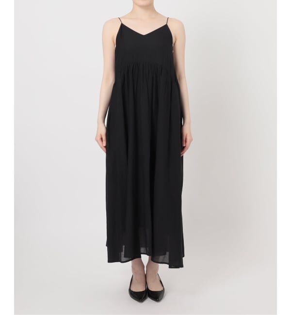 NOBLE「【洗える】normment/ノーメント COTTON RAYON CAMI DRESS」|ワンピース|