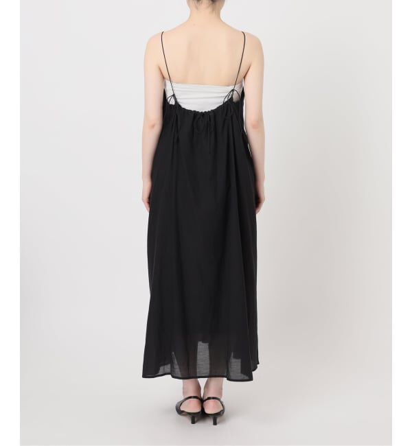 NOBLE「【洗える】normment/ノーメント COTTON RAYON CAMI DRESS」|ワンピース|