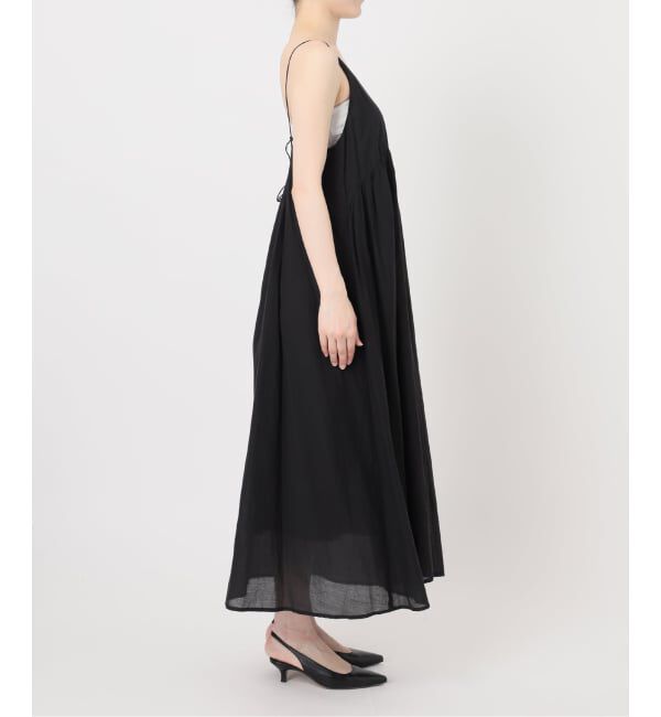 NOBLE「【洗える】normment/ノーメント COTTON RAYON CAMI DRESS」|ワンピース|