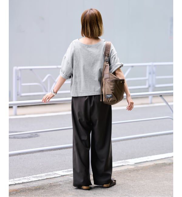 FRAMeWORK「≪汗染み防止≫NANO-SHEER ZERO 2WAYTee」|Tシャツ・カットソー|