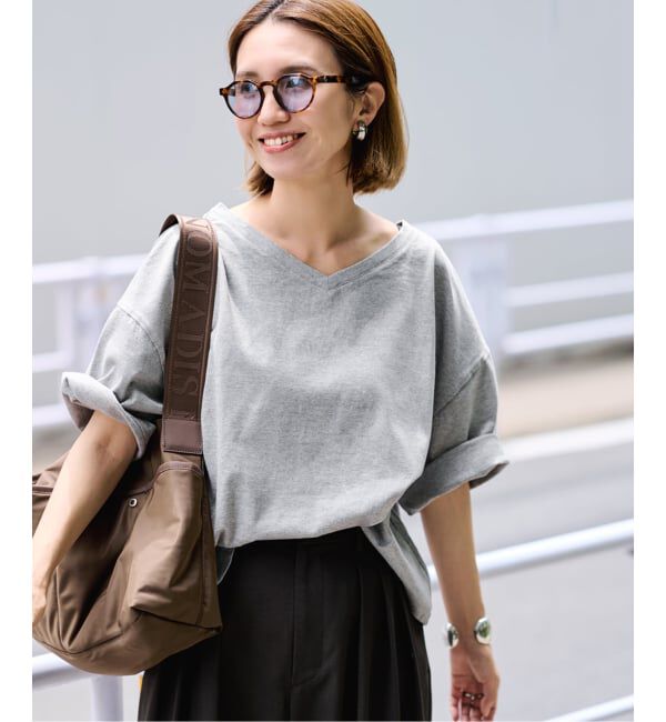 FRAMeWORK「≪汗染み防止≫NANO-SHEER ZERO 2WAYTee」|Tシャツ・カットソー|