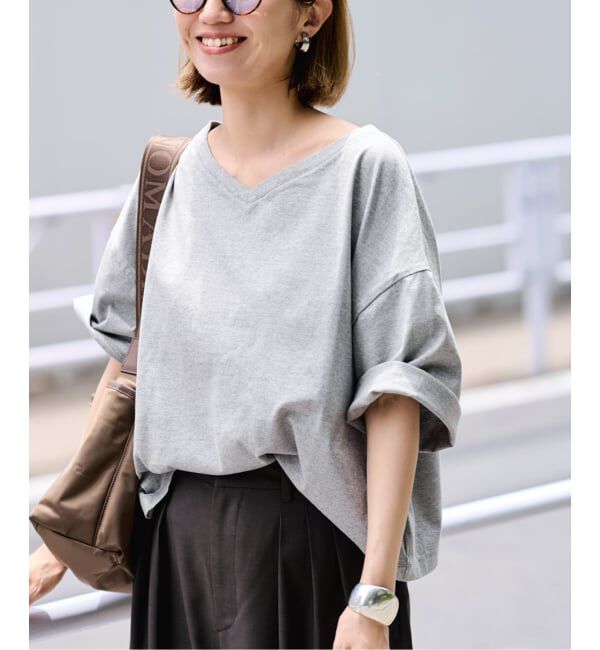 FRAMeWORK「≪汗染み防止≫NANO-SHEER ZERO 2WAYTee」|Tシャツ・カットソー|