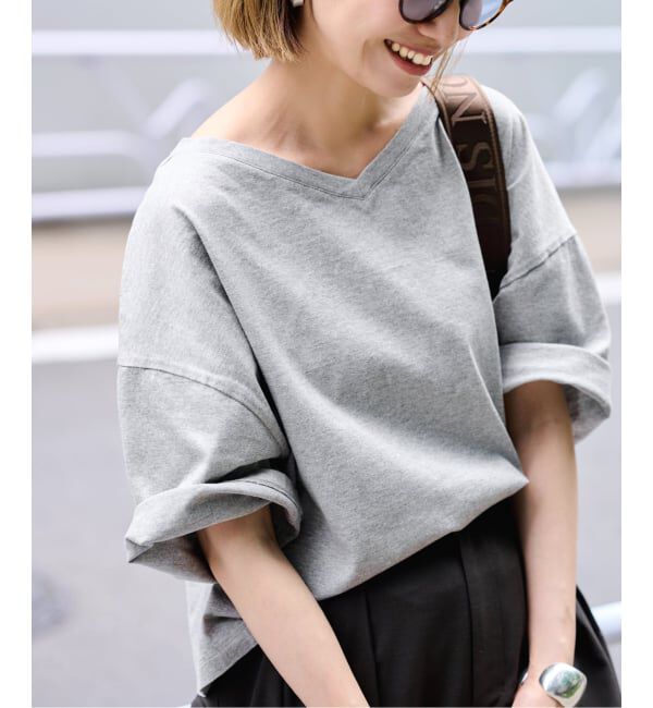 FRAMeWORK「≪汗染み防止≫NANO-SHEER ZERO 2WAYTee」|Tシャツ・カットソー|