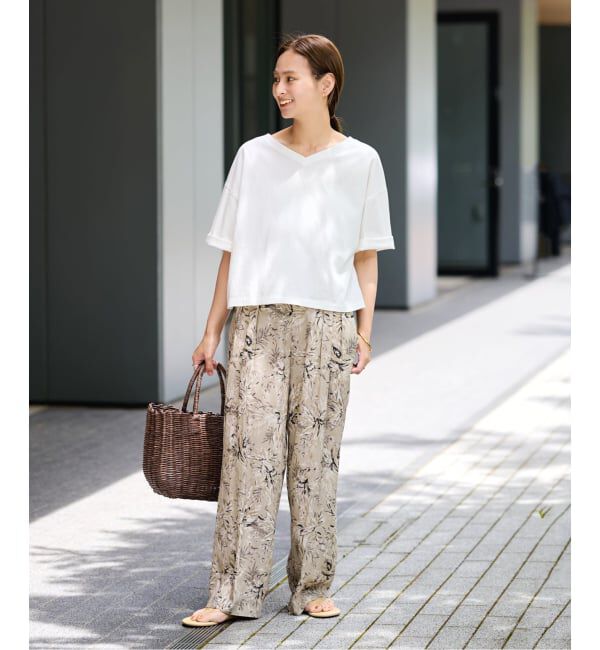 FRAMeWORK「≪汗染み防止≫NANO-SHEER ZERO 2WAYTee」|Tシャツ・カットソー|