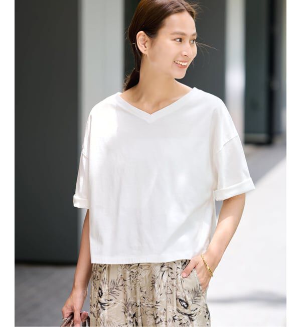 FRAMeWORK「≪汗染み防止≫NANO-SHEER ZERO 2WAYTee」|Tシャツ・カットソー|