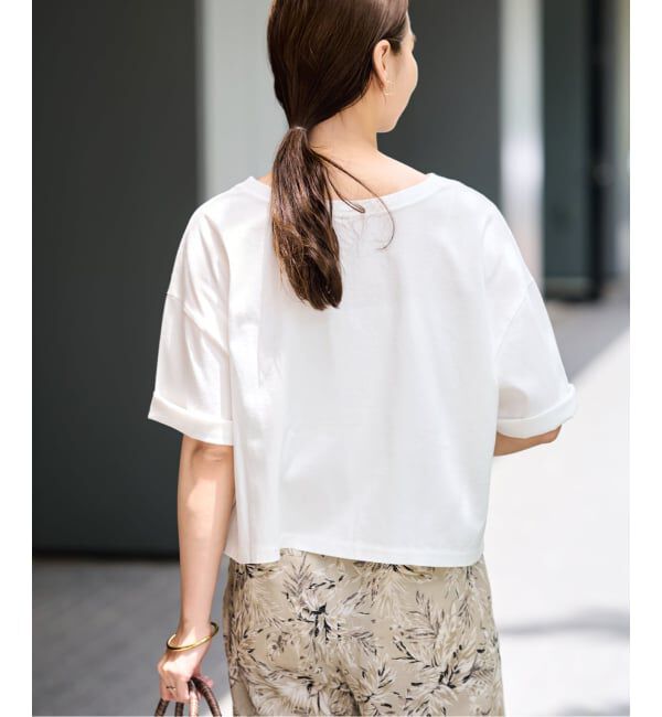 FRAMeWORK「≪汗染み防止≫NANO-SHEER ZERO 2WAYTee」|Tシャツ・カットソー|