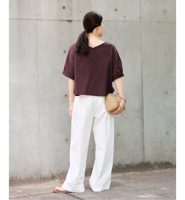 FRAMeWORK「≪汗染み防止≫NANO-SHEER ZERO 2WAYTee」|Tシャツ・カットソー|