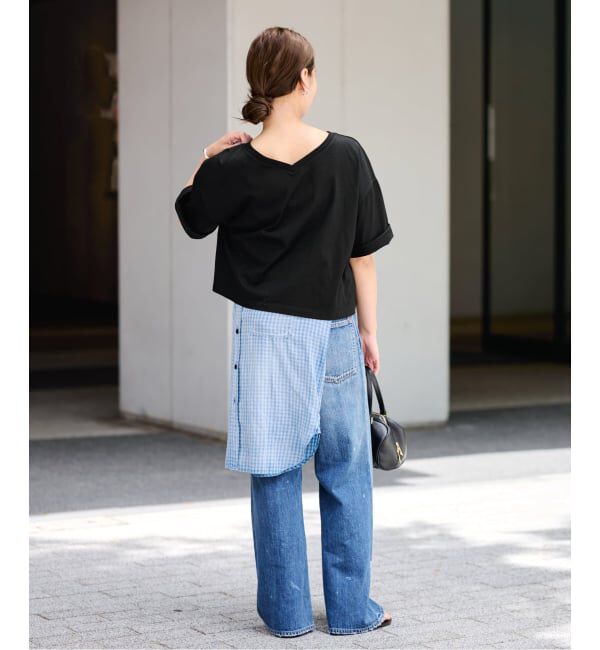 FRAMeWORK「≪汗染み防止≫NANO-SHEER ZERO 2WAYTee」|Tシャツ・カットソー|