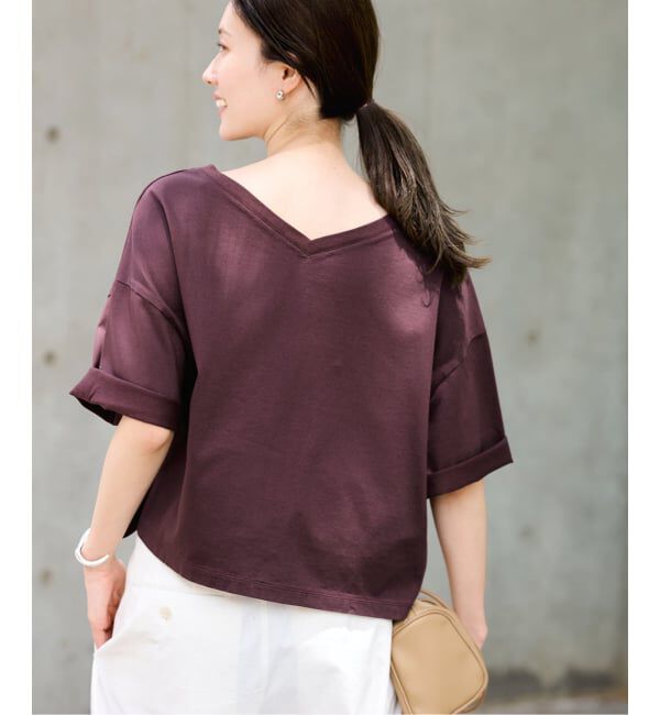 FRAMeWORK「≪汗染み防止≫NANO-SHEER ZERO 2WAYTee」|Tシャツ・カットソー|