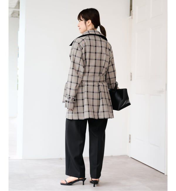 U by SPICK&SPAN「《予約》リバーシブルミドルトレンチコート」|トレンチコート|