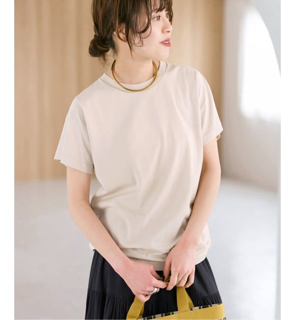 Spick and Span「《追加》汗染み防止ファインコットンTシャツ」|Tシャツ・カットソー|