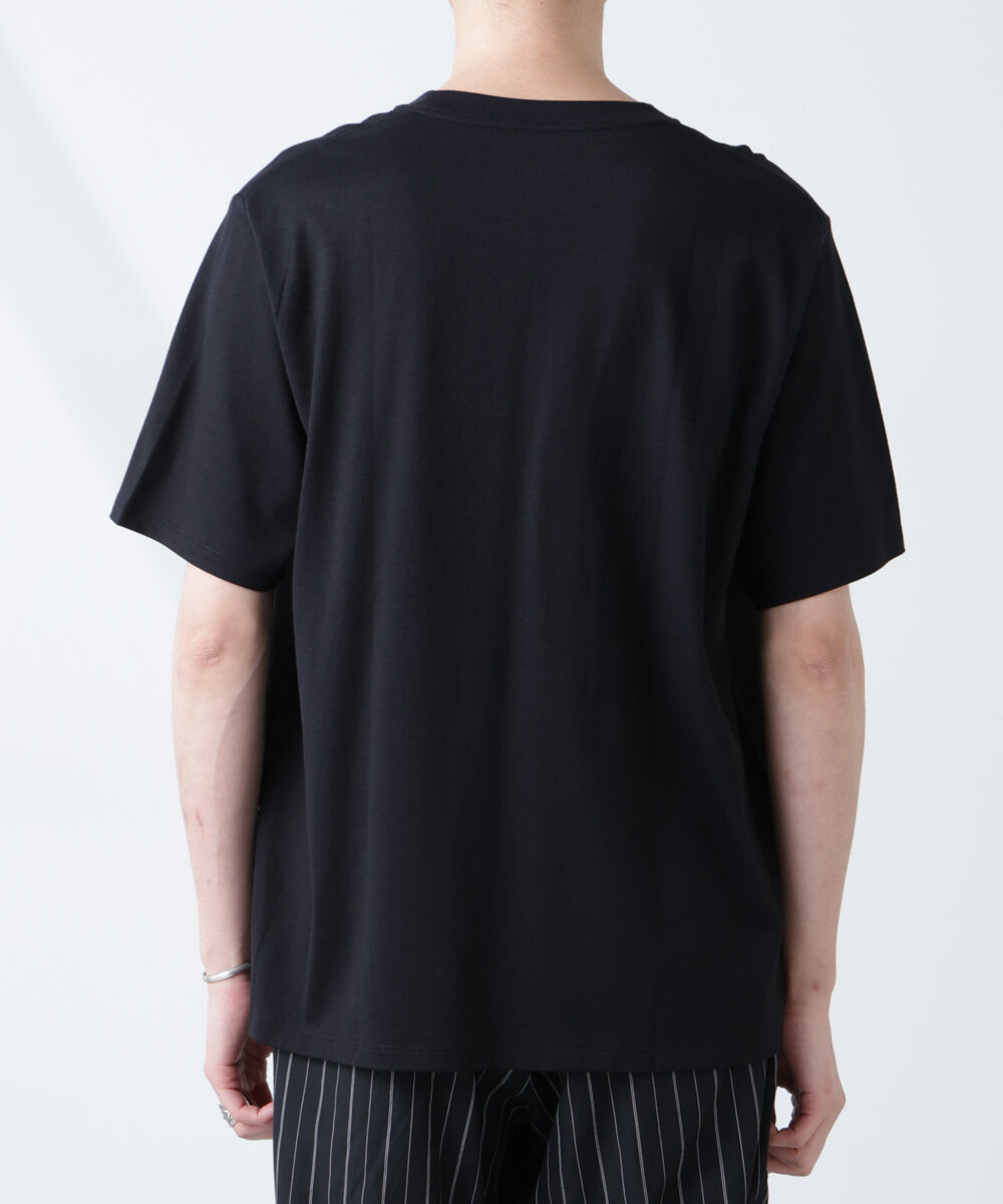 NANO universe「WEB限定/Anti Soaked(R) 汗染み防止 クルーネックレギュラーシルエットTシャツ」|Tシャツ・カットソー|