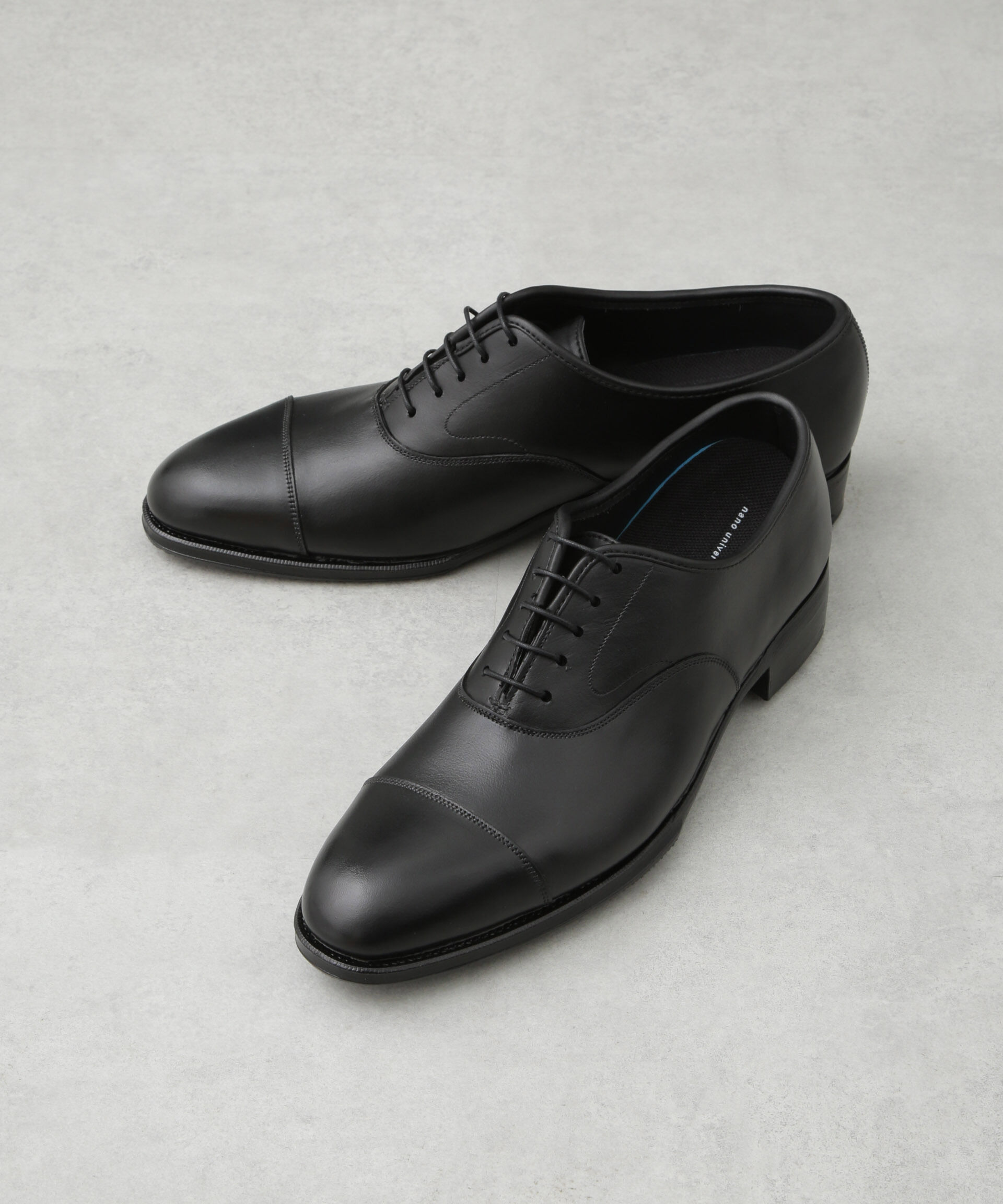 nano･universe「「Rain Comfort Shoes」ストレートチップドレスシューズ」|ビジネス・ドレスシューズ|ブラック
