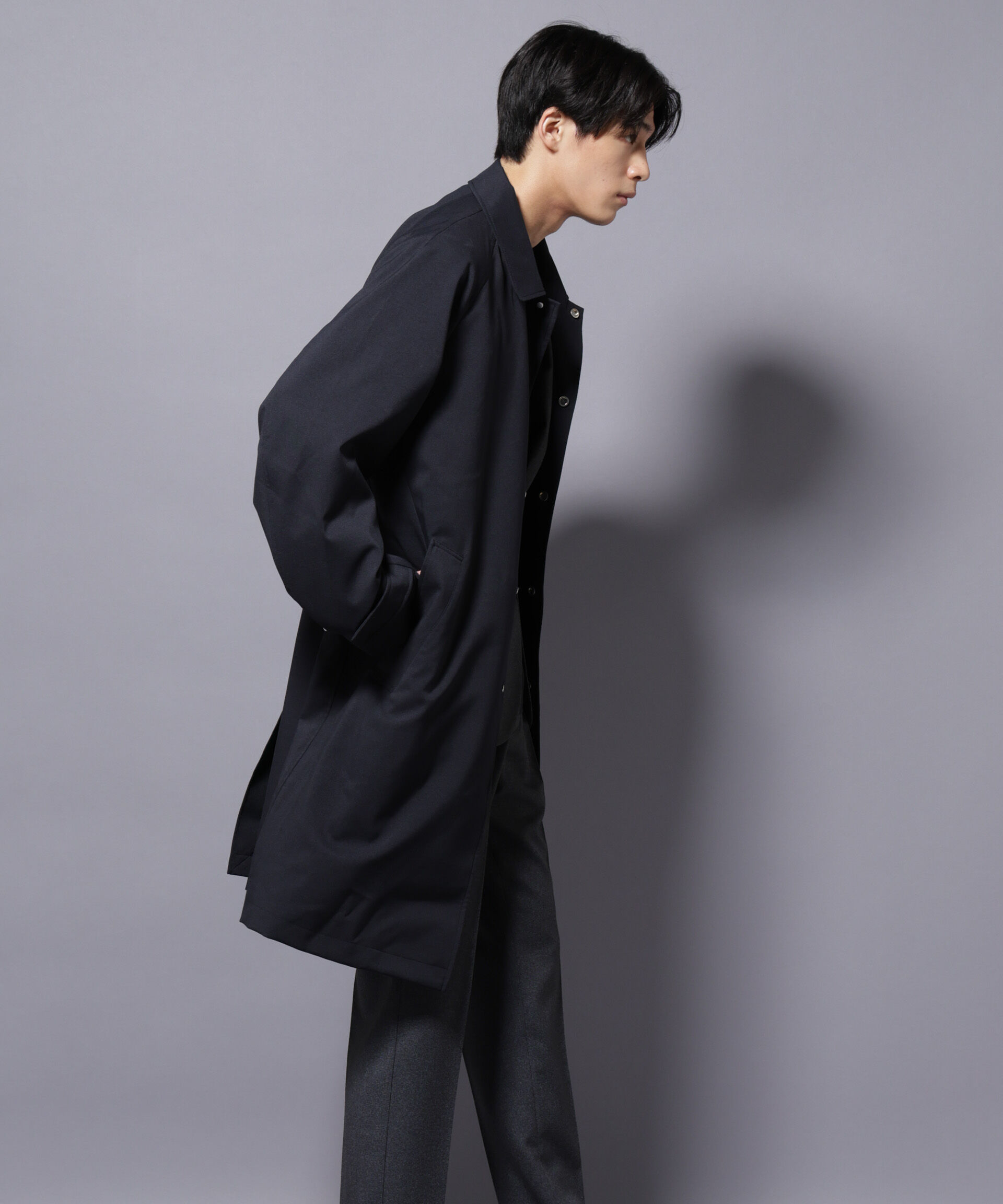 NANO universe「「RainComfortWear」ダントツ撥水透湿コーティングステンカラーコート」|その他|