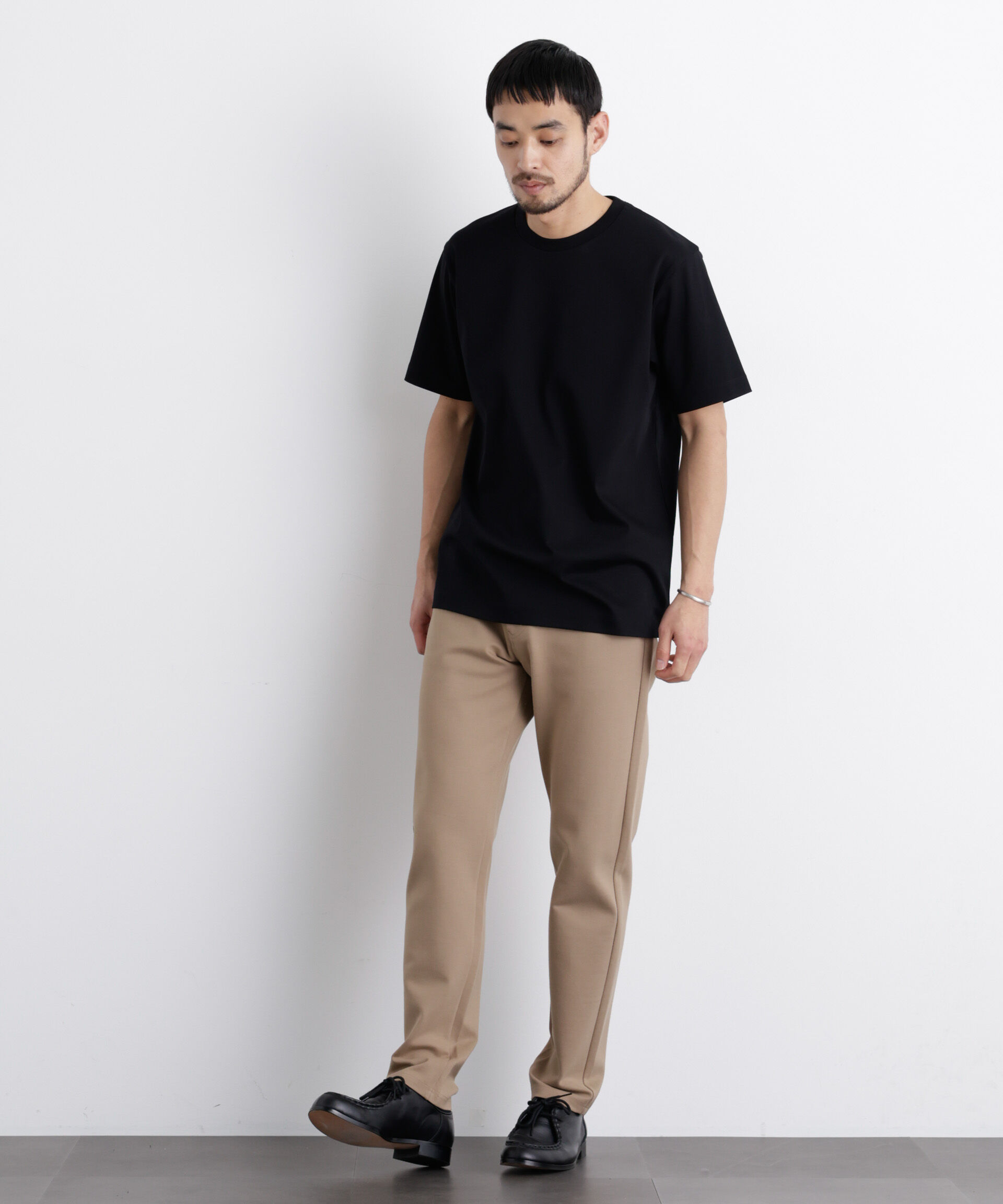 NANO universe「アンチスメル クルーネックTシャツ 半袖」|Tシャツ・カットソー|