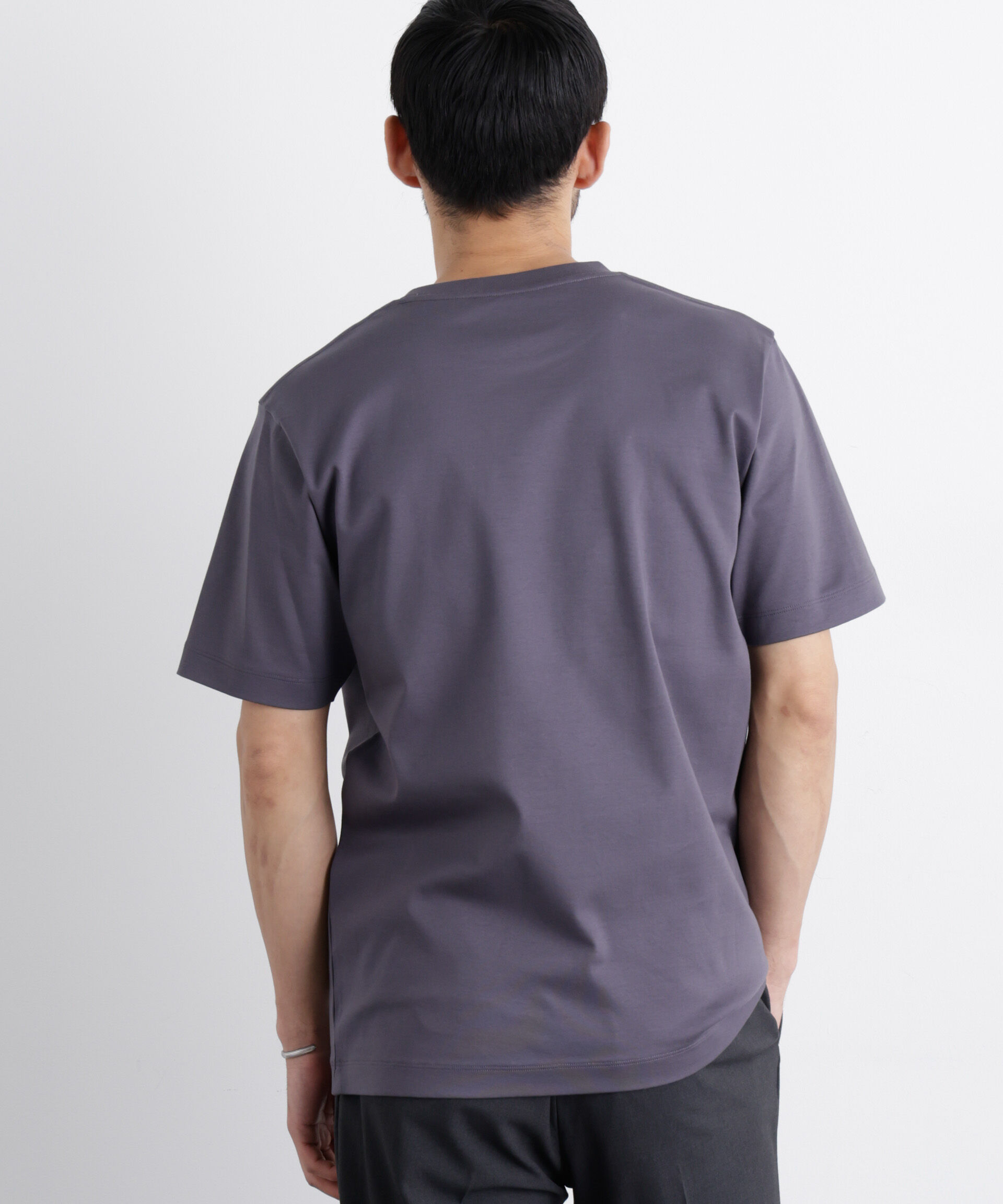 NANO universe「アンチスメル クルーネックTシャツ 半袖」|Tシャツ・カットソー|