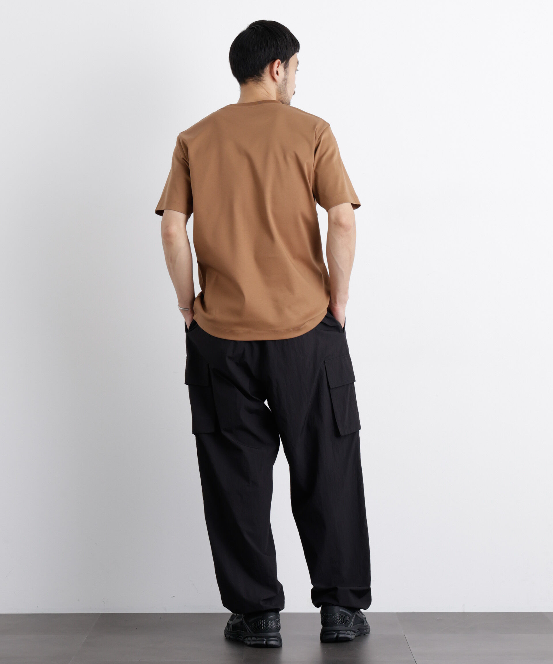 NANO universe「アンチスメル クルーネックTシャツ 半袖」|Tシャツ・カットソー|