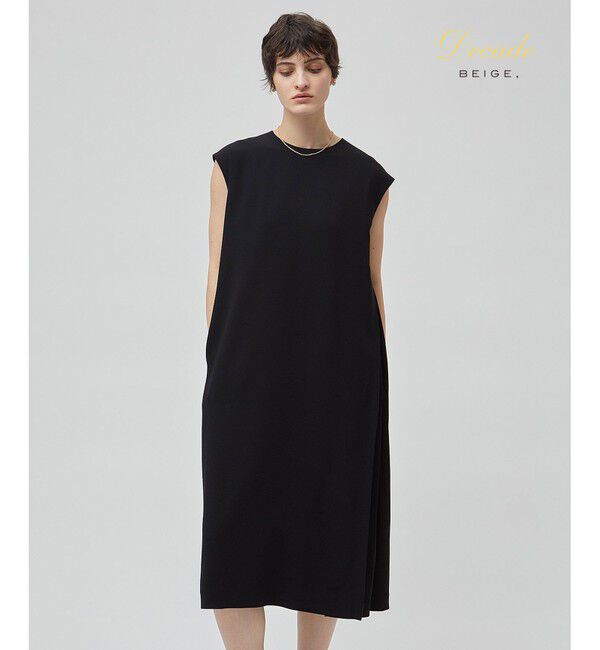 BEIGE,「CINDY / サイドタックドレス」|ワンピース|Black&times;Black
