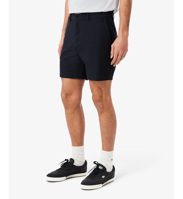 LACOSTE「ストレッチチノバミューダショーツ」|その他|ダークネイビー